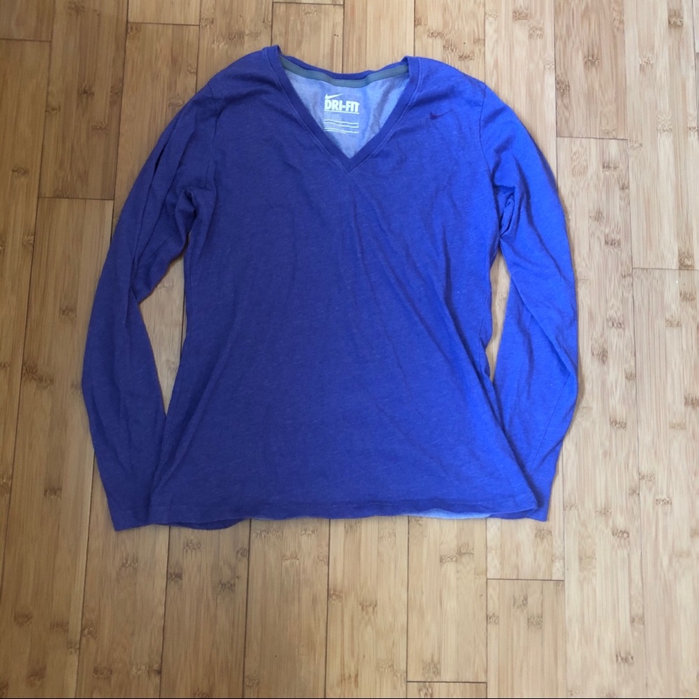 Nike purple long sleeve L